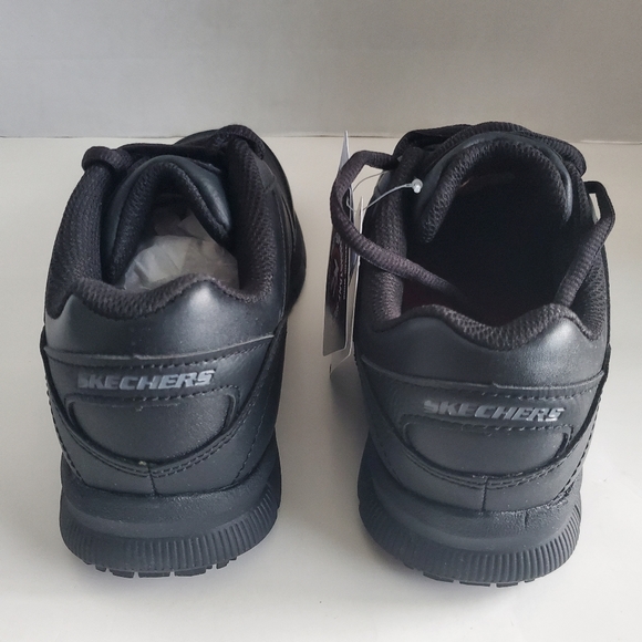 Skechers Women's Nampa-Wyola Food Service Shoe, Black, 5.5 - Picture 5 of 7